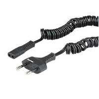 Hama Universal Shaver Cable, 1,4 m, Black (00044222)